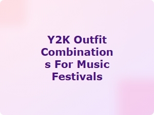 Edgy Y2k Outfits for Music Festivals